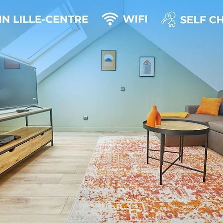 蒙桑巴勒尔Elegant T3 A 5 Min De La Gare Lille-Flandres公寓 外观 照片